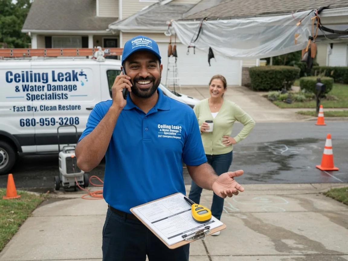 Ceiling Leak Cleanup Milton, IA FAQs